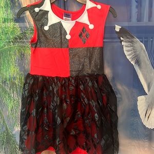 Harley Quinn kids costume for Halloween!